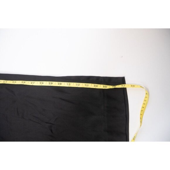 COS Jumpsuit Black Sleeveless Straight Leg Satin Womens Size 4 NEW - Picture 14 of 16